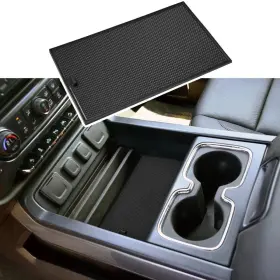 Edb-18gm-01 Edbetos Center Console Secret Compartment Cover Compatible With Gmc Black