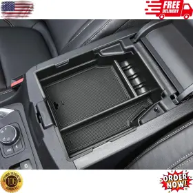 Edb-768004-bk Edbetos Center Console Organizer Tray For Chevy Traverse 2018-2023 Black Trim