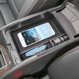 Edbetos Edb-768007-bk Center Console Organizer Compatible With Chevy Malibu Black Trim