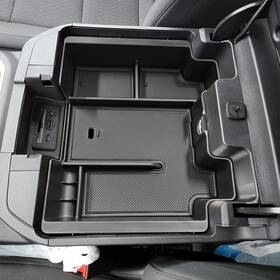 Edbetos Edb-fgm048bk Full Size Center Console Organizer Tray Compatible With 2019-2022 Chevy Silve