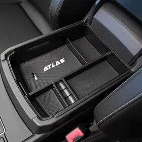Edbetos Edbvwatlas-03 Center Console Organizer Tray Compatible With Atlas Accessories White
