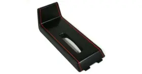 Em1015 El Camino Manufacturing Console Trim Plate Gmr 1978 - 1987 Monte Carlo Malibu Red/black