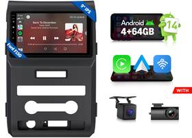 Eonon St2crafdf1x7auseum1 For F-150 09-14 Android 14 4 64 Car Stereo Radio Carplay Touch Screen