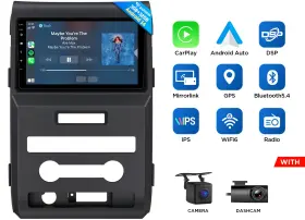 St2crafdf1x7useum1 Eonon Cam Dvr For Ford F-150 Android 14 9 Inch Car Stereo Radio Gps Navi Carplay Head Unit