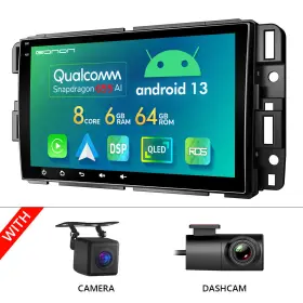 St2cragma12s6guseum1 Eonon Cam Dvr For Chevy Gmc Buick Android 13 8core 6 64 Car Stereo Radio Gps Head Unit