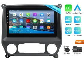 St2cragmsx6s2useum1 Eonon Android Auto 13 10.1 Inch Qled 6 64 For Gmc Sierra 14-18 Car Stereo Carplay Gps Navi