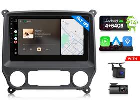 Eonon St2cragmsx7auseum1 For Gmc Sierra 2014-2018 10.1 Inch Android Auto 14 4 64 Car Stereo Carplay Bluetooth