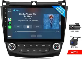 St2crahac1x7useum1 Eonon For Honda Accord 2003-07 Android 14 10.1 Inch Car Stereo Radio Gps Carplay Head Unit
