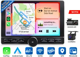 St2craux6kpromaxusenm2 Eonon 10.1 Inch Radio Gps 2 Din Carplay Android 13 8core 8 128 Car Stereo Dsp Wifi Dvr