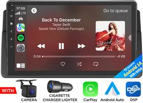 Eonon St3crae46x7usebm1 For Bmw E46 Android 14 Apple Carplay Car Stereo Gps Radio 9 Inch Ips Wifi Dsp Bt Rds