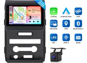 St3crafdf1x7usic13 Eonon For Ford F150 2012 Wireless Carplay Android 14 Car Stereo Dsp Audio Navi Fm Gps