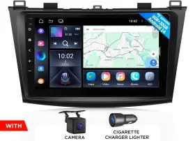 St3cram3blx7useum2 Eonon For 10-13 Mazda 3 Car Radio Stereo Android 14 9 Inch Gps Navigation Carplay Headunit