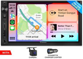 Eonon St3craux7usebm1 Cam 7 Inch Android 14 Double 2 Din Car Stereo Carplay Gps Navigation Fm Radio Bt 5.4