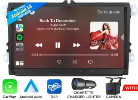 St3cravwx7usebm1 Eonon For Vw Skoda Seat Android 14 Apple Carplay Car Stereo Gps Navi Radio 9 Inch Wifi Dsp