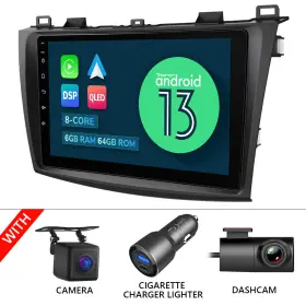 St3cvram3bla12suseum1 Eonon Cam Dvr For Mazda 3 Bl 9 Inch M3bla12s Car Stereo Gps Android 13 8core 6 64g Carplay