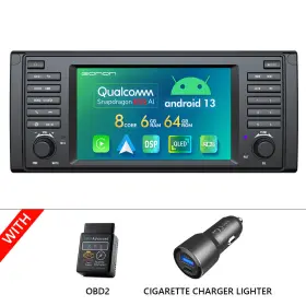 St3cvrce39a12suseum1 Eonon Obd For Bmw E39 7 Inch Android 13 8core 6 64 Car Radio Gps Stereo Carplay Dsp 4g Lte