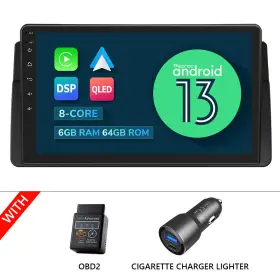 St3cvre46a12s6gusebm1 Eonon Obd For Bmw E46 M3 Car Radio Stereo 9 Inch Android 13 8core 6 64 4g Lte Gps Bt