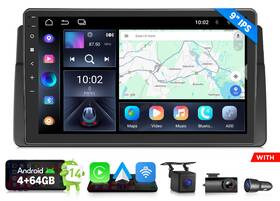 Eonon St3vrae46x7ausicm3 9 Inch Android 14 4 64 Car Radio Stereo Carplay For Bmw E46 328i 325i Reverse Camera