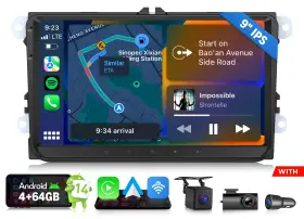 St3vravwx7ausicm3 Eonon Vwx7a Android14 4 64 9 Inch For Vw Jetta 2006 2007 2008 2009 Car Stereo Carplay
