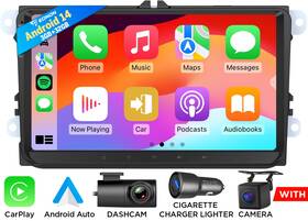 Eonon St3vravwx7usicm3 9 Inch Android Auto 14 For Vw Scirocco Carplay Car Stereo Player With Gps Rds Radio