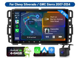 Eonon Stcagmx7ausicm4 Android 14 4 64 8 Inch For Chevrolet/gmc 2007-2014 Carplay Car Stereo Gps Aftermarkt