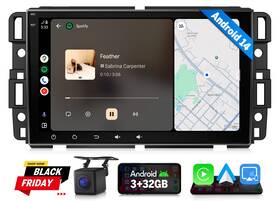 Eonon Stcagmx7usicm4 Android14 8 Inch For Chevrolet/gmc 2007-2014 Carplay Car Stereo System Gps Aftermarkt