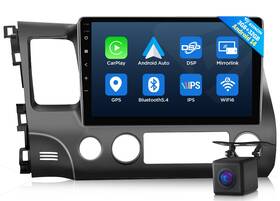Eonon Stcahciv1x7usicm4 Android 14 Head Unit Radio For Honda Civic Gx 10.1 In Carplay Gps Receiver 1080p
