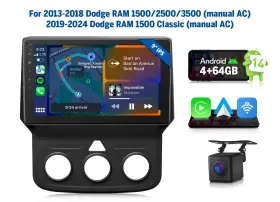 Stcdgrmx7ausen03 Eonon For 2013-2018 Ram 1500 2500 3500 Android 14 4 64 Carplay 9 Inch Car Radio Stereo Gps