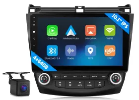 Stchac1x7ausenm4 Eonon For Honda Accord 03-07 10 Inch Android 14 4 64 Car Radio Gps Stereo Carplay Bluetooth