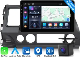Stchciv1x6usenm2 Eonon Hciv1x6 Android 13 Car Radio Stereo Gps Carplay Wifi For Honda Civic 06-11