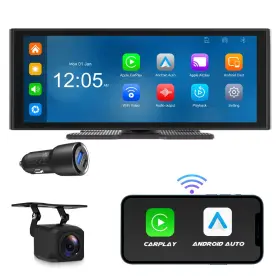 Stcp4usen1b Eonon On Dash Wireless Carplay Android Auto 10.2 Inch Portable Truck Car Stereo Radio Navi