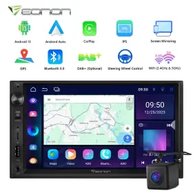 Stcua13useuma Eonon Cam 7 Inch Ips Smart Android 13 Double 2din Car Radio Stereo Gps Audio Carplay