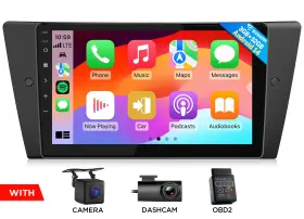 Stcvrace90x7szicm1 Eonon Obd Cam Dvr E90x7 Android 14 Car Stereo Navi Gps Radio Carplay For Bmw E90-e93