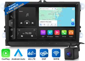 Stcvwx6susenm3 Eonon Android 13 8core Car Radio Stereo Gps Carplay Head Unit Touch Screen For Vw Seat