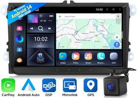 Eonon Stcvwx7usenm3 Android 14 Car Radio Stereo Gps Apple Carplay Head Unit Touch Screen Wifi For Vw