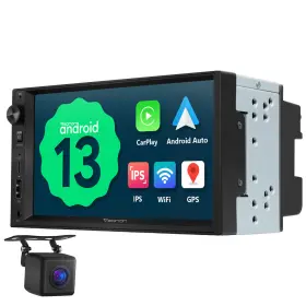 Stua13szicme Eonon Cam 7 Inch Double 2 Din 32gb Android 13 Bluetooth Gps System Car Play Stereo Radio