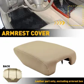 Fsxp-gs300-99-04m-fitment Eop-autotec Beige Center Armrest Console Lid Cover Fit Lexus Gs300 Gs400 Gs430 1999-2004 Usa