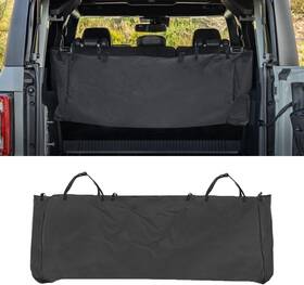Evgoxmods 727370508096 Soft Top Window Storage Bag Compatible With Ford Bronco 4 Door 2025 Black