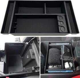 Evtime 704768844455 Compatible With Chevy Silverado 1500 Accessories/gmc Upper Organizer Black