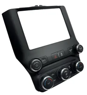 68421711ab Factory/oem 2019-2024 Ram 2500 3500 Center Stack Controls Climate Audio 8.4 Inch
