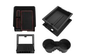 Fione 610371289838 For Tesla Model 3 Y Accessories Center Console Organizer Tray Hidden Ar