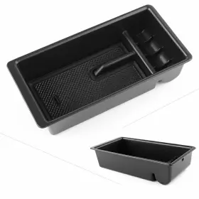 Flashbuyeasy 550720121634 Center Console Organizer Storage Box Armrest Tray Fit For Toyota Tacoma 2015-18