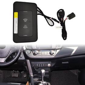 Flashbuyeasy 550752442196 Car Wireless Charger Phone Fast Charging Pad Lhd Fit For Toyota Rav4 14-18 Us