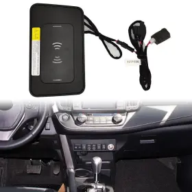 Flashbuyeasy 550752442196 Car Wireless Charger Phone Fast Charging Pad Lhd Fit For Toyota Rav4 14-18 Us