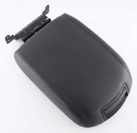16506-d Ford 10 - 19 Taurus Center Console Storage Lid Armrest Charcoal Black Leather