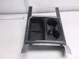 241-13681 Ford F250sd Front Console Dual Cupholder Black/gray Cover Oem