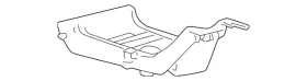 2l2z-78045a76-aab Ford Genuine Console Panel