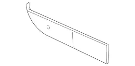 6h6z-5404619-ab Ford Genuine Panel - Console