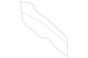 Ford 6l2z-7804608-aaa Genuine Console Panel