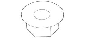 Ford 7l2z-19c149-aa Genuine Auxiliary Jack Bezel